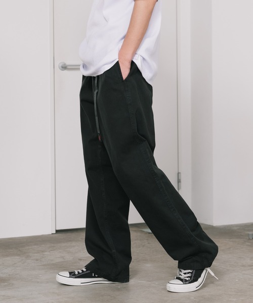 「Gramicci」 チノパンツ X-LARGE ブラック メンズの画像