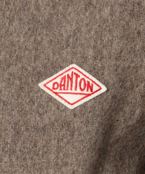 Danton（ダントン） ノーカラージャケット 38 ネイビー レディース