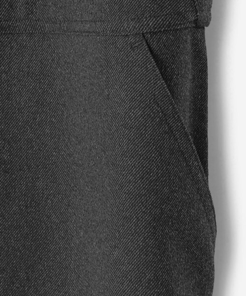 「LE GLAZIK」 サロペットスカート 36 チャコール レディース_画像5