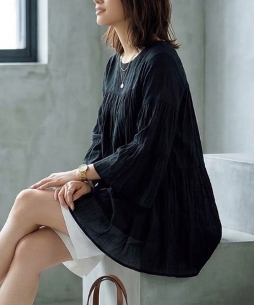 Belta attrice（ベルタアトリーチェ） ブラウス シャツ 大人可愛い抜け