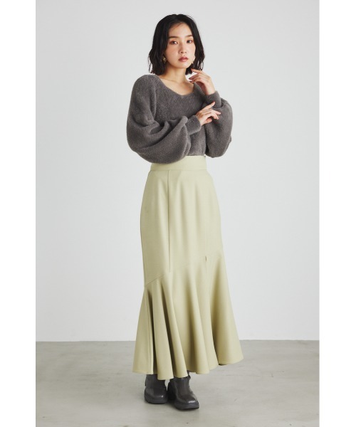 「rienda」 スカート MEDIUM グレー レディース_画像2