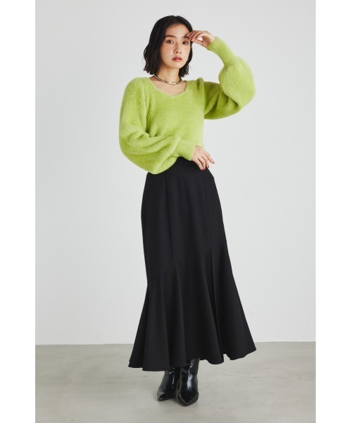 「rienda」 スカート MEDIUM グレー レディース_画像9