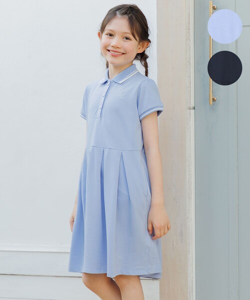 uvカット ドレス 発表会 卒園式 入学式 「110-140cm」 カノコポロ