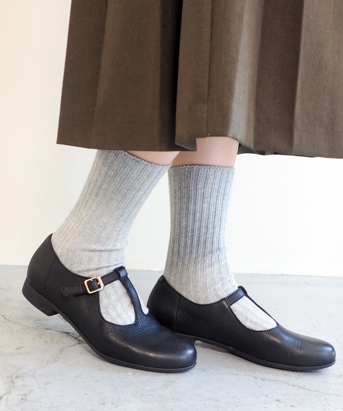「あしながおじさん」 シューズ 24.5cm ブラック レディース_画像6