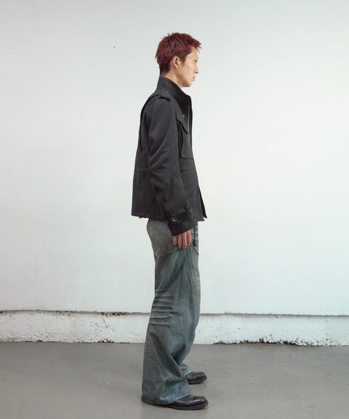 ジーンズ 3D TWISTED WIDE LEG JEANS メンズ_3