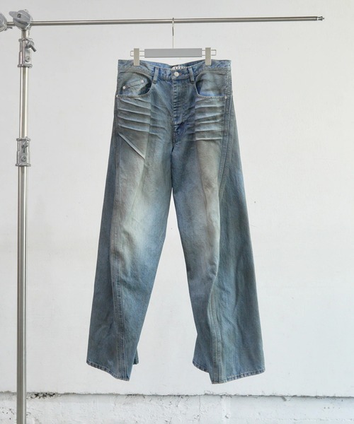 ジーンズ 3D TWISTED WIDE LEG JEANS メンズ_5