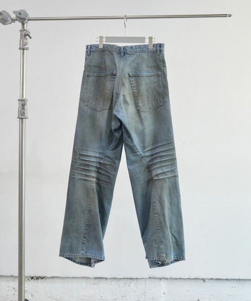 ジーンズ 3D TWISTED WIDE LEG JEANS メンズ_7