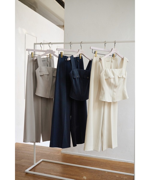 Her lip to セットアップ M ネイビー レディース : ZOZOTOWN Yahoo!店