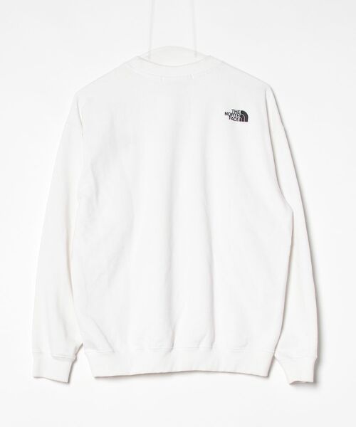 「THE NORTH FACE」 ワンポイントスウェットカットソー X-SMALL ホワイト メンズ_画像2