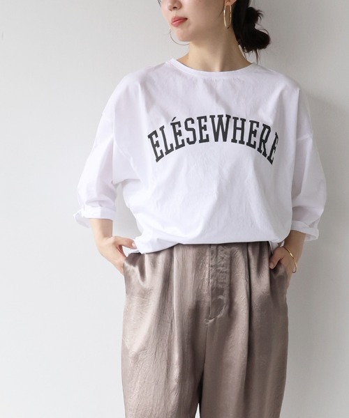 「MICA&DEAL」 半袖Tシャツ FREE ホワイト レディース_画像2