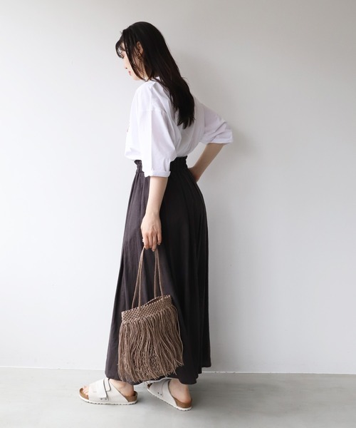 「MICA&DEAL」 半袖Tシャツ FREE ホワイト レディース_画像5