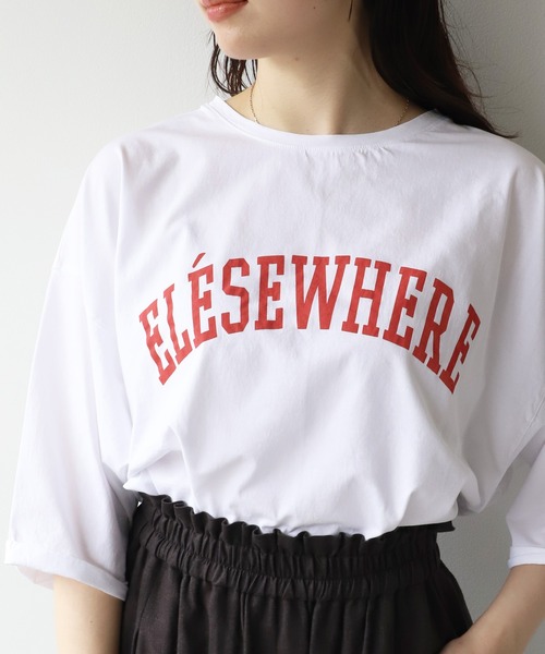 「MICA&DEAL」 半袖Tシャツ FREE ホワイト レディース_画像9