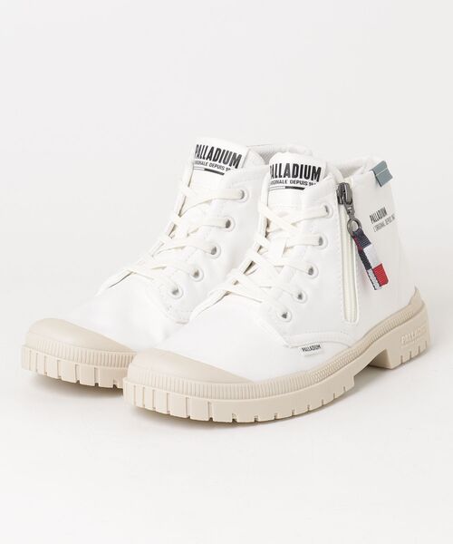 「PALLADIUM」 ハイカットスニーカー 24cm ブラック メンズ_画像5