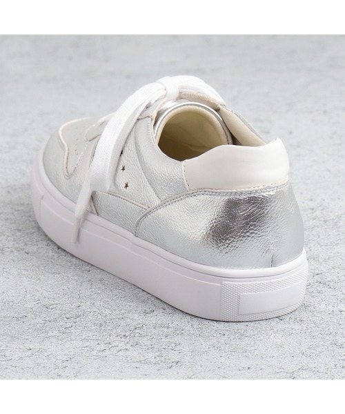 「artemis by DIANA」 ローカットスニーカー 22.5cm ブラック レディース_画像4