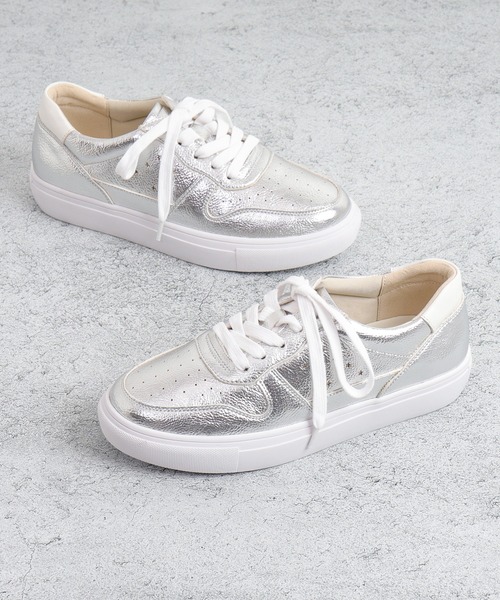 「artemis by DIANA」 ローカットスニーカー 22.5cm ブラック レディース_画像5