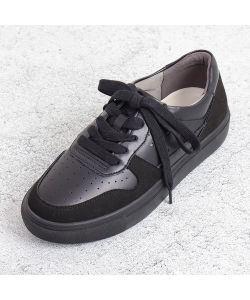 「artemis by DIANA」 ローカットスニーカー 22.5cm ブラック レディース_画像6