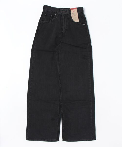 「501」 デニムパンツ 28inch ブラック レディース_画像2