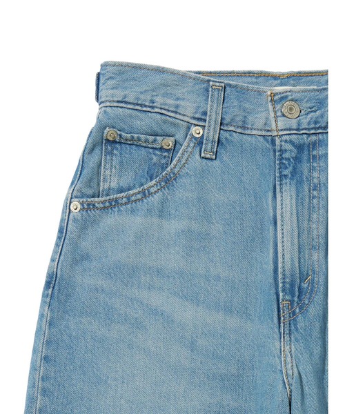 「501」 デニムパンツ 28inch ブラック レディース_画像6