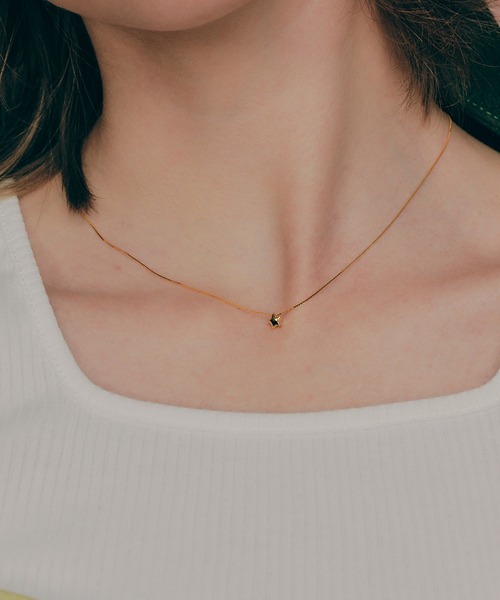 whoseA（フーシー） ネックレス 「silver925」Mini Star Necklace 