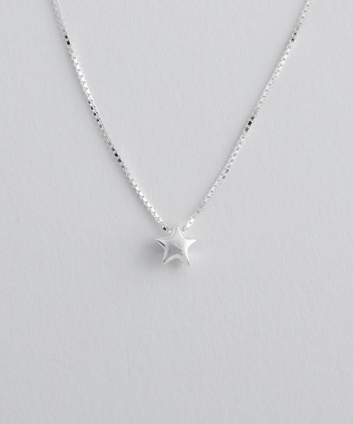 whoseA（フーシー） ネックレス 「silver925」Mini Star Necklace 