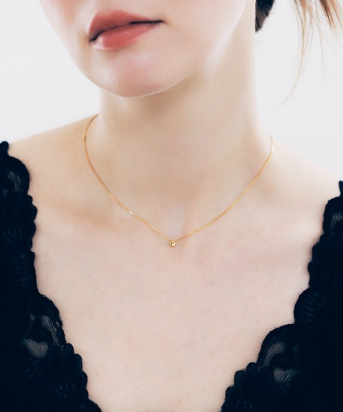 whoseA（フーシー） ネックレス 「silver925」Mini Star Necklace 