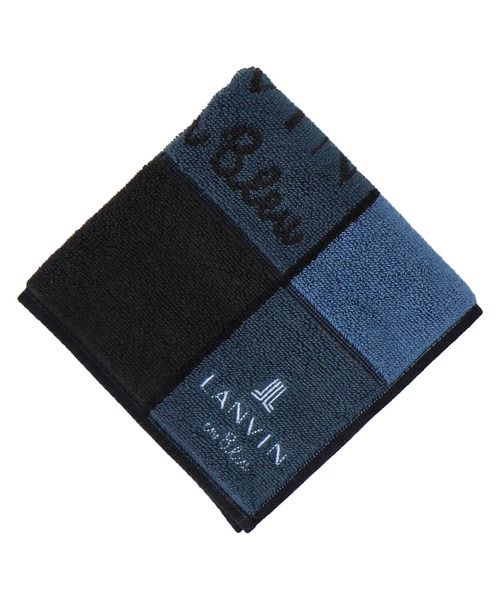 LANVIN en Bleu ハンカチ タオルハンカチ メンズ レディース