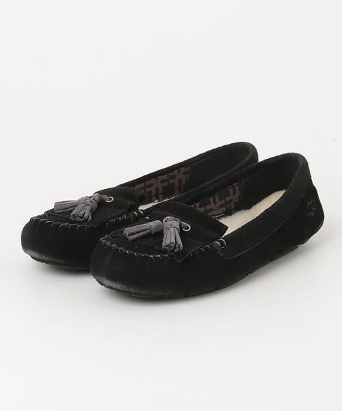 新品！UGGモカシン黒24cm UGG Australia（アグオーストラリア） 「UGG」 モカシンシューズ 23cm