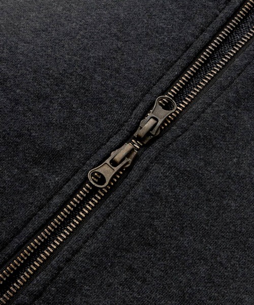 「SERACE」 ジップアップパーカー L ホワイト メンズ_画像4