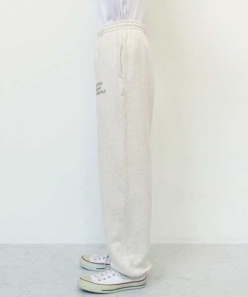 「ANME」 スウェットパンツ X-LARGE オフホワイト レディース_画像3