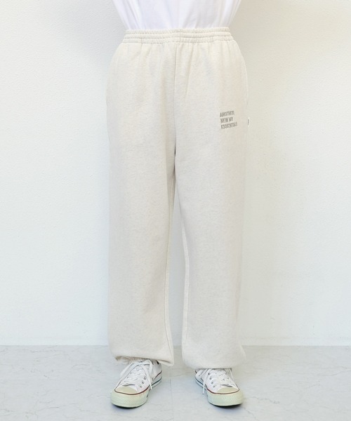 「ANME」 スウェットパンツ X-LARGE オフホワイト レディース_画像5