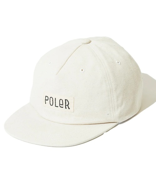 「POLeR」 キャップ FREE ナチュラル メンズ_画像3