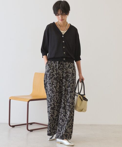 「AMERICAN HOLIC」 ニットカーディガン M ブラウン レディース_画像6