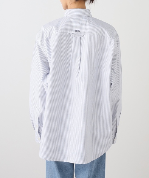 「journal standard L'essage」 「PARROTT CANVAS」長袖シャツ MEDIUM ブルー レディース_画像5