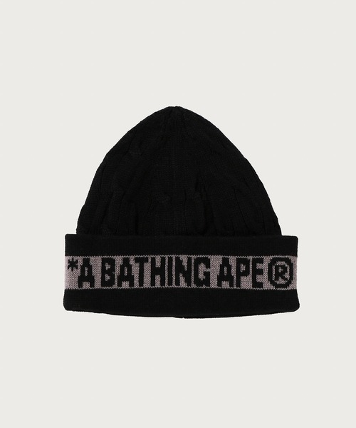 A BATHING APE（アベイシングエイプ） ニット帽 ニットキャップ メンズ