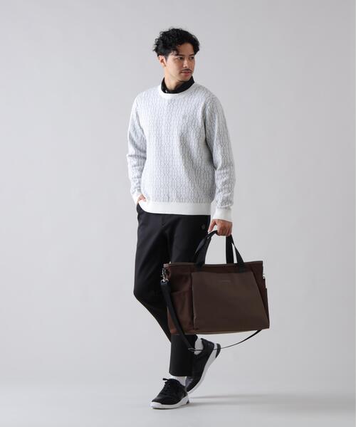St ANDREWS トートバッグ 「St ANDREWS」ロゴトートバッグ メンズ