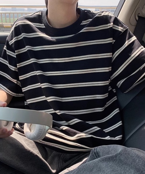 「WESTBOY」 半袖Tシャツ M ベージュ メンズ_画像5