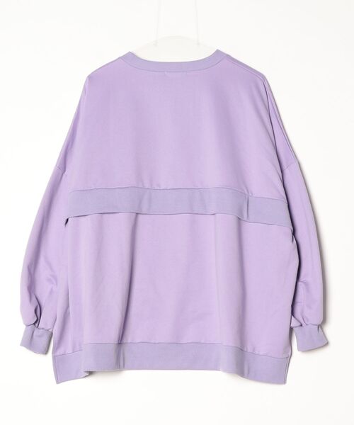 「loaf」 長袖カットソー ONE SIZE パープル レディース_画像2