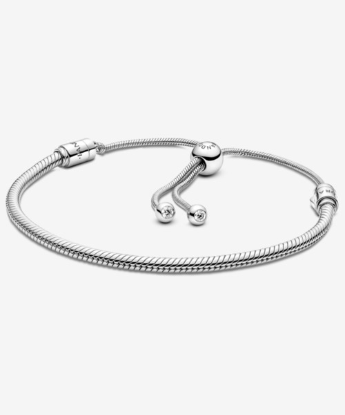 PANDORA パンドラ シルバー925スネークチェーン ブレスレット PANDORA（パンドラ） ブレスレット シルバー スネークチェーン