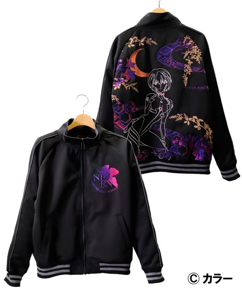 新品★SB EVANGELION 錦 綾波と三日月 フルジップジャージ XL JACKROSE（ジャックローズ） ジャージ SB EVANGELION 錦 綾波と三日月