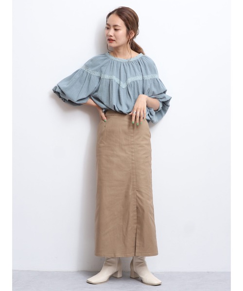 Ungrid スカート ストレッチスリットマキシスカート : ZOZOTOWN Yahoo  