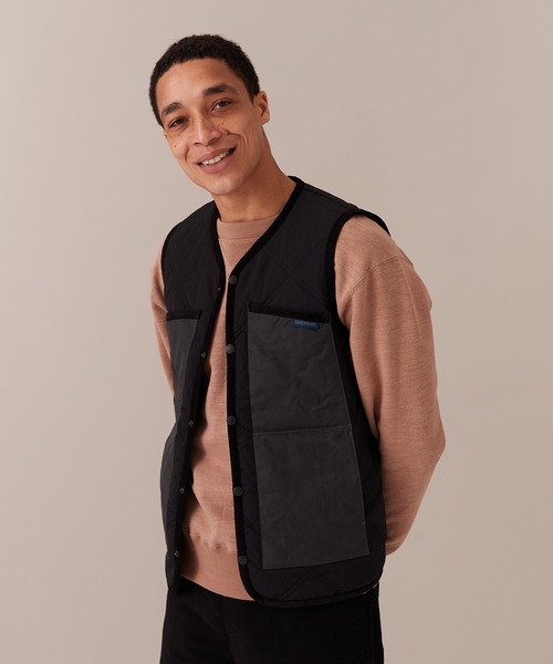 LAVENHAM ベスト ジレ DOUBLE PATCH POCKET THORNHAM MENS