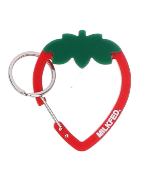 MILKFED.（ミルクフェド） キーホルダー STRAWBERRY CARABINER