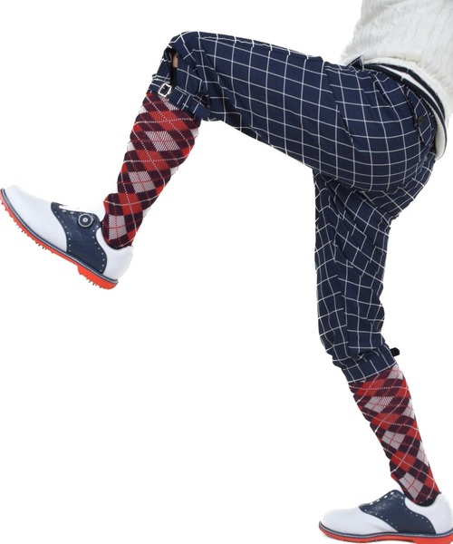 NOCOFFEE✖️NOGOLF ダウン　ゴルフウェア　XL COMONGOLF パンツ ストレッチ ニッカボッカーズゴルフウェア