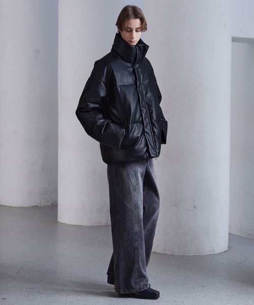 CLEL（クレイル） ダウンジャケット ダウン 「CLEL」Volume Highneck