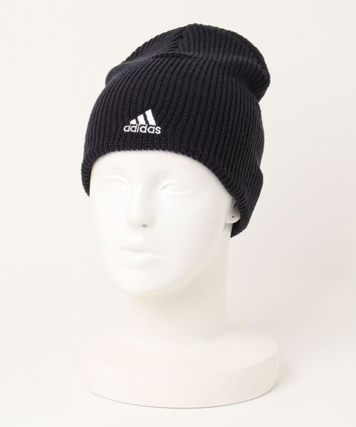 adidas（アディダス） ニット帽 ニットキャップ ワンポイントニット