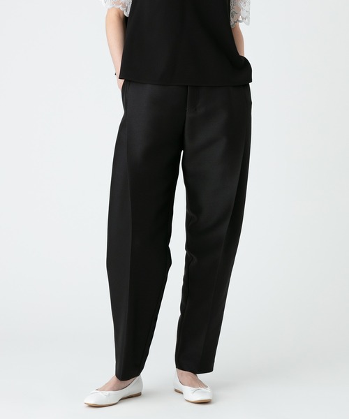 LOULOU WILLOUGHBY✨タック　ワイドパンツ　ブラック　2 LOULOU WILLOUGHBY（ルルウィルビー） パンツ 「LOULOU WILLOUGHBY