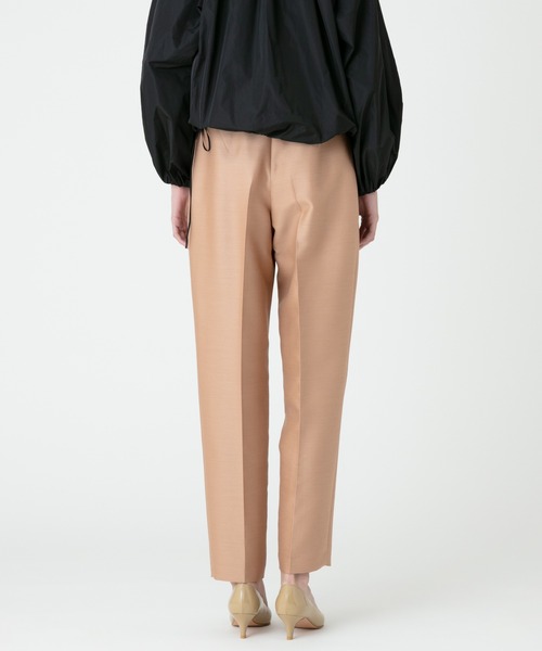 LOULOU WILLOUGHBY クロップド丈テーパードパンツ M ブラック 【公式通販】