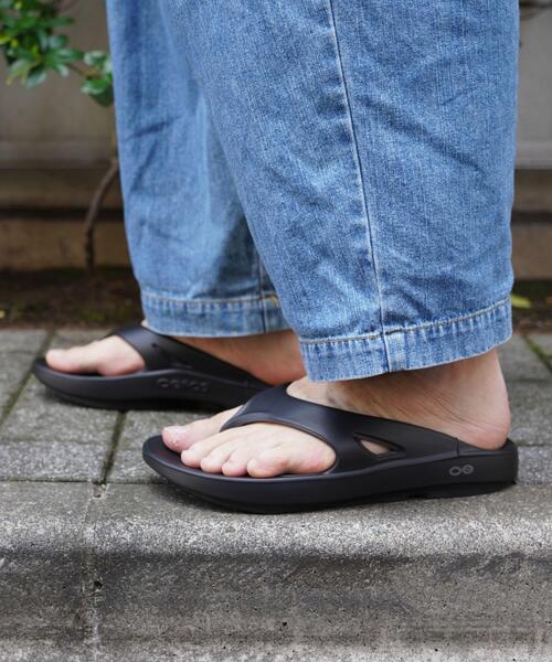 OOFOS OOriginalサンダル26センチ黒 Men's OOriginal Black Sandal – OOFOSオフィシャルサイト