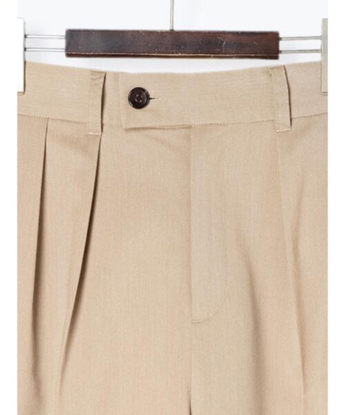 Te chichi（テチチ） パンツ ダブルタックワイドスラックスパンツ