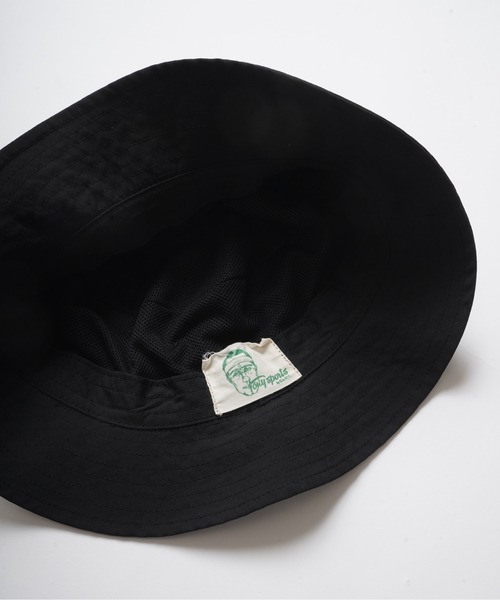 SUPER SUN バケットハット ブラック TonyTaizsun 帽子 ハット 「TONY SPORTS/トニースポーツ」Bucket